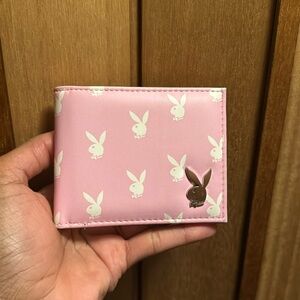 Pink and White Playboy Bunny Wallet